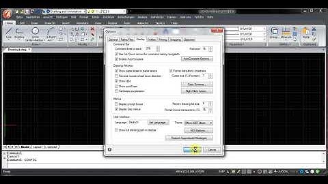 ActCAD - How to change the language?