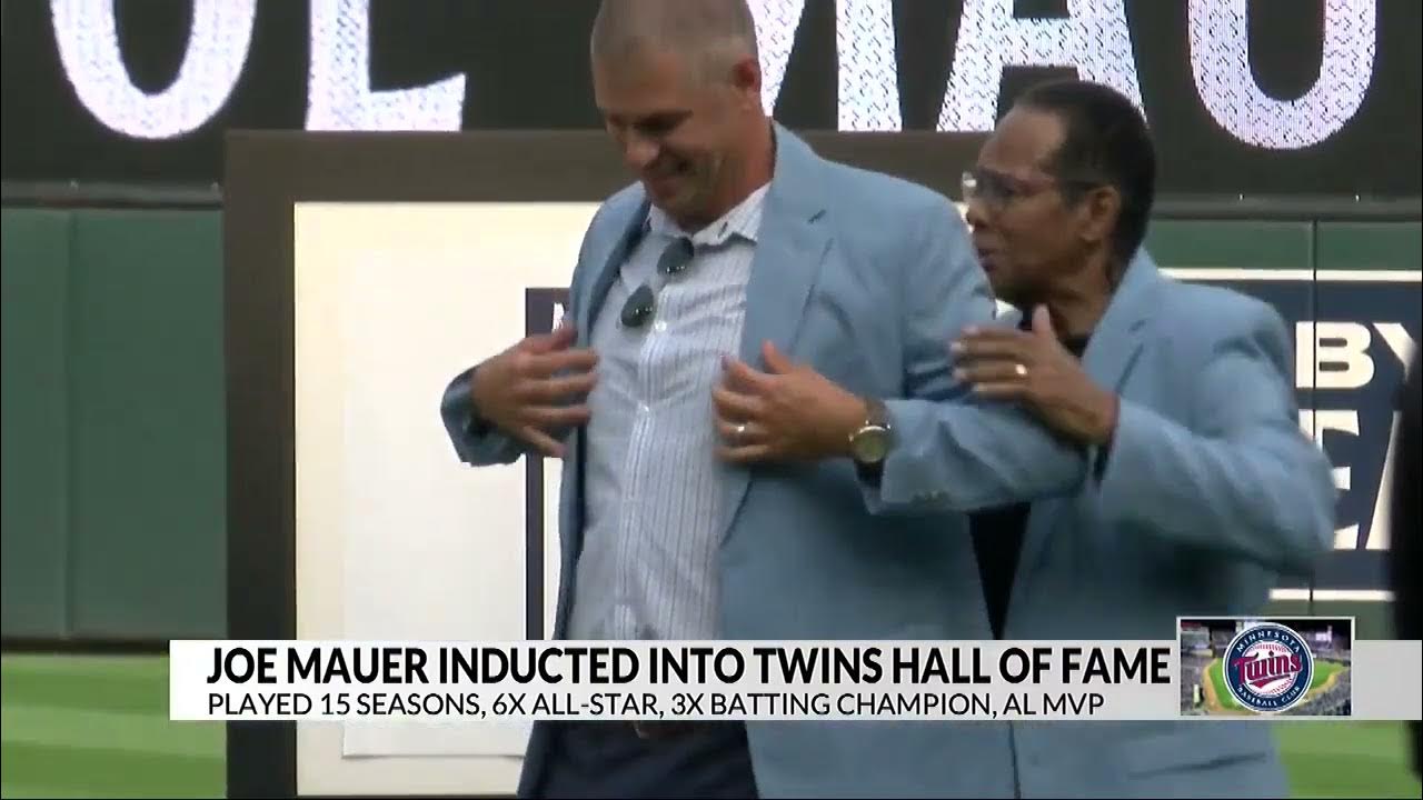 joe mauer twins hall of fame