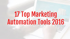 17 Top Marketing Automation Tools For Small Business 2016