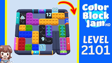 Color Block Jam Level 1164 (2101) Solution Walkthrough