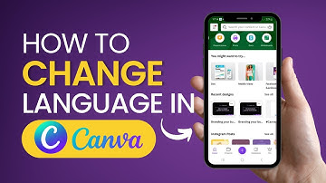 How do I change the language on my Canva mobile app | How To Change Language in Canva App