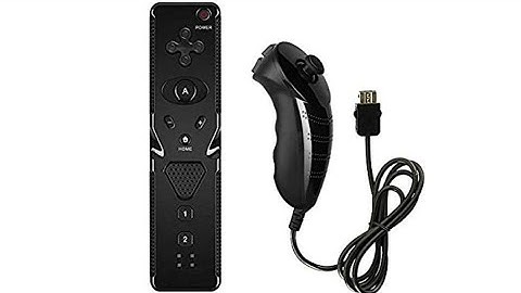 JFUNE Wii Remote and Nunchuk Controller Combo