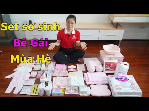 Hướng Dẫn Mẹ Chuẩn Bị Đồ Sơ Sinh Cho Bé Gái Mùa Hè | Gấu Đôi