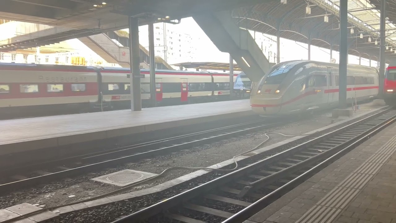 IC21 nach Lugano abfahrt in Basel