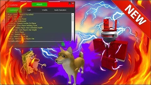 [OMFG] ✅  FIRE ROBLOX HACK/EXPLOIT!✅  | SUPREME! | LUA C SCRIPT EXE W/ OP CMDS (PATCHED!)