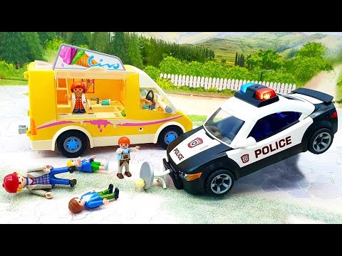 Мультики про машинки мультики для детей с игрушками Плеймобил Ни минуты покоя