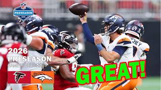 Falcons vs Broncos Full Highlights Week 1 | 2026 NFL Preseason