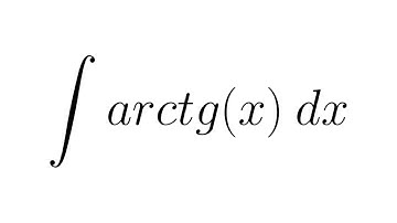 ¿Cómo Integrar el ArcoTangente?