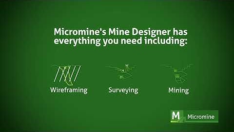 Micromine Mine Designer Bundle