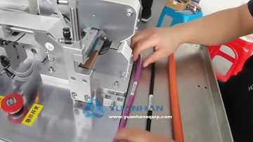 Label printer and cable labeling machine ZCUT-660 | Wire label printing and wrapping-around machine