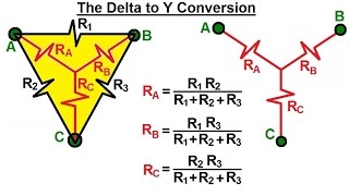 Electrical Engineering: Basic Laws (20 of 31) What is The Delta to Y Conversion? screenshot 3