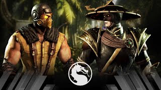 Mortal Kombat X - Kold War Scorpion Vs Dark Raiden (Very Hard)