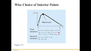 Lecture 2021 02 22 One dimensional unconstrained optimization part 1 - Golden-section search