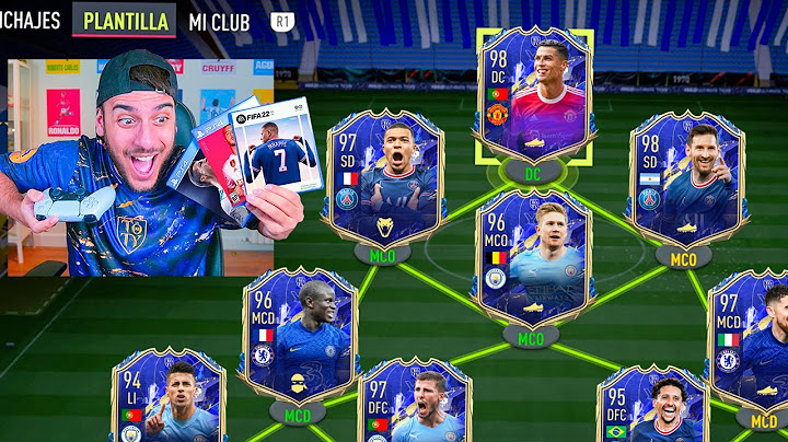 FUT DRAFT ENTERO de TOTY en TODOS LOS FIFA !!! (Desde FIFA 16 al FIFA 22)