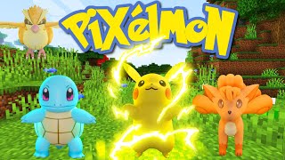 Minecraft Pixelmon survival screenshot 1