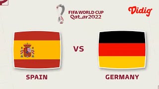 Spain vs Germany Promo | FIFA World Cup 2022