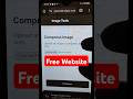 Image Compress Kaise Kare? image compressor website 🤯