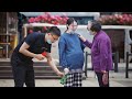 Pregnant Woman Drinks Alone on the Street | Social Experiment