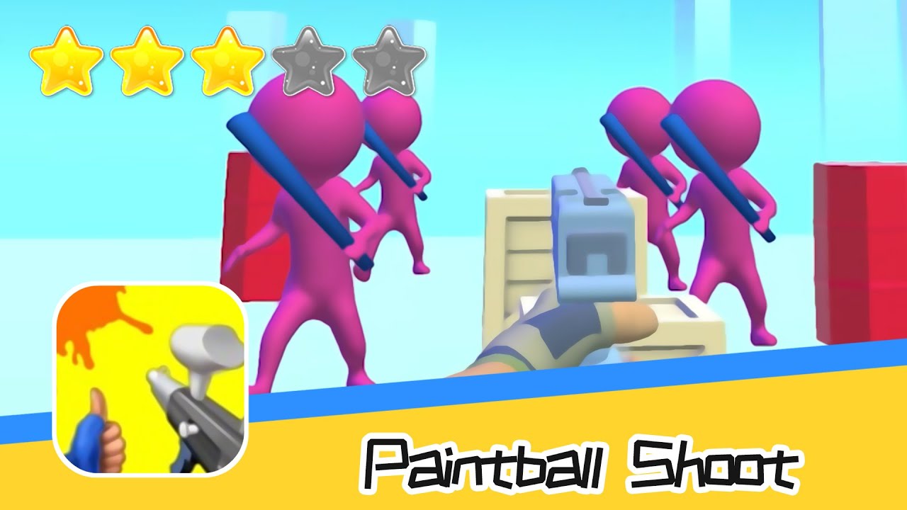 Paintball Shoot Knock 'Em All Walkthrough Casual first person 3D