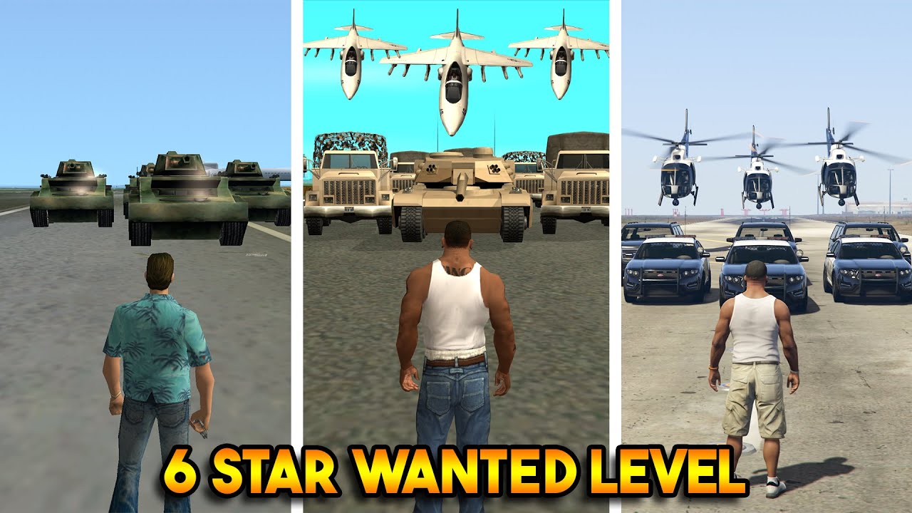 The Mystery Of GTA V's Six-Star Wanted Level