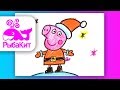 Как нарисовать Свинку Пеппу / How to draw Piggy Pippa Santa Claus