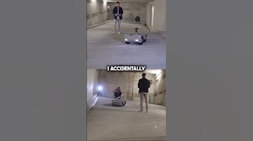 I crashed my robot into a wall   #shorts #robot #diy