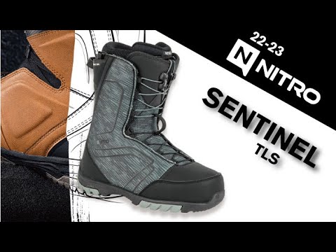 NITRO - スノボ ブーツ NITRO sentinel tls 27cm ナイトロブーツ 22-23 NITRO BOOTS SENTINEL TLS 【センチネル