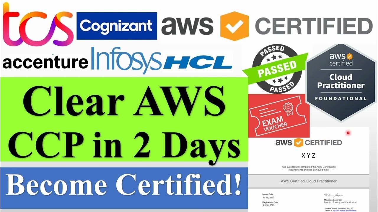 AWS Certified Cloud Practitioner 2023 Get Certified in 2 days Get