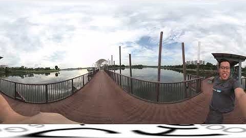 [360° 5.7k] Vuze XR & Studio 3.1.5909 Stabilization Test by running in 360° 2D mode