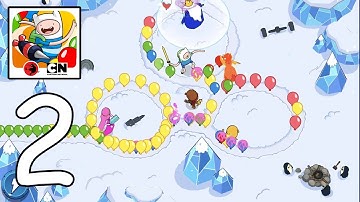 Bloons Adventure Time TD‏ - Gameplay Walkthrough Part 2 (Android,IOS)