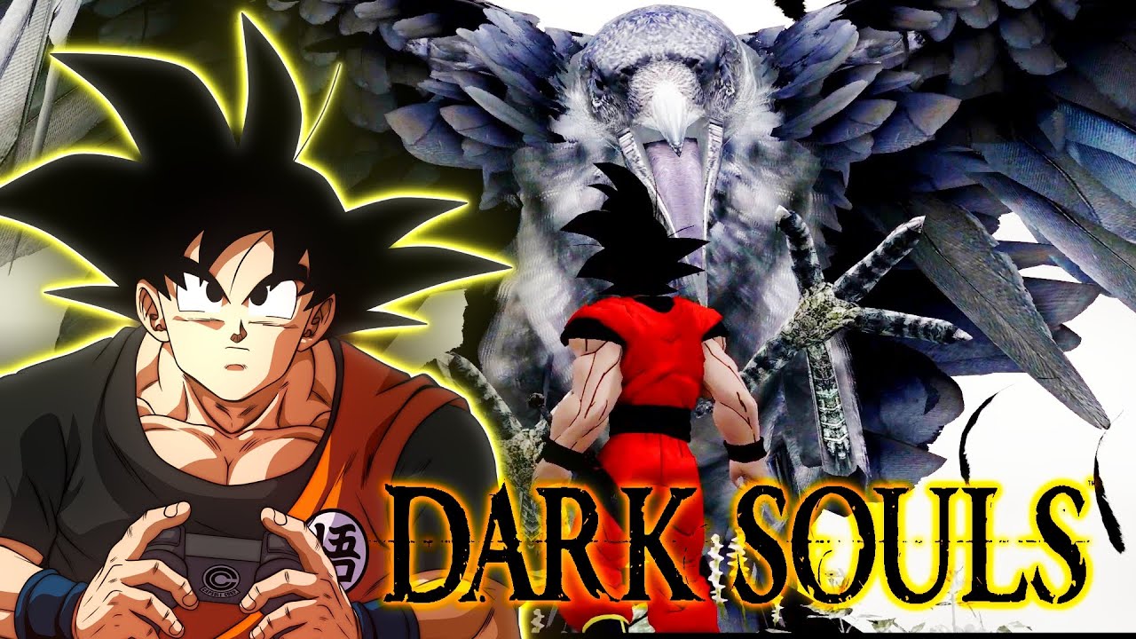 Goku Fails At Dark Souls | STRONG OPPONENTS!