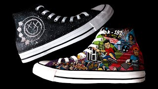custom Blink 182 Converse | The Mark, Tom and Travis Show