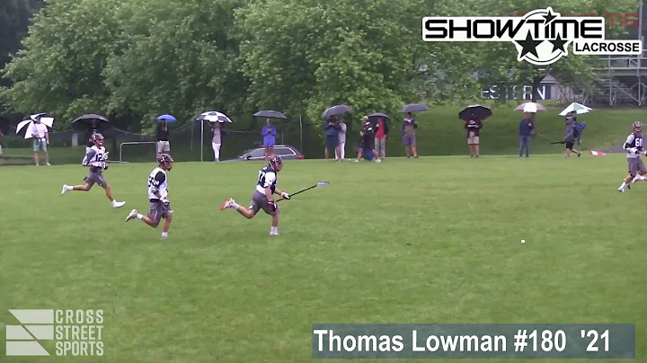 Thomas Lowman 2019 Summer Lacrosse Highlights 9-2-...