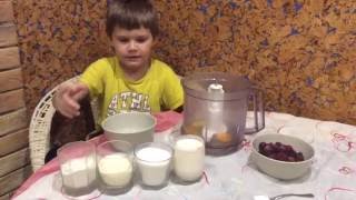 Простые рецепты. Ягодный пирог. Готовят дети. Простые рецепты. Ягодный пирог. Готовят дети.