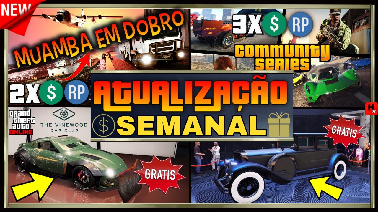 GTA Online Atualização 17/02/2023 Carro Grátis, Garagem 50 Carros, Roupas  Grátis e Novidades do GTA+ 