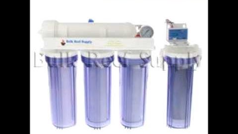 5 Stage Reverse Osmosis RO/DI Aquarium Demo - Bulk Reef Supply BRS
