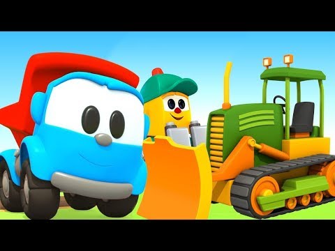 Vídeos para crianças - Jogo para crianças de tratores e caminhões