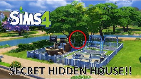 Secret Hidden Spy House!!! | Speed Build | Sims 4