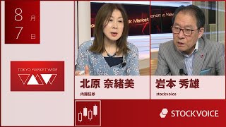 北浜のいぶし銀 8月7日 内藤証券 北原奈緒美さん