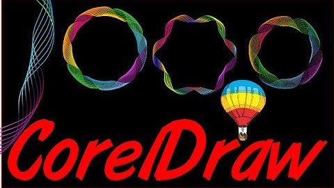 Corel Draw Tips & Tricks COOL looking twisted Ribbon effect