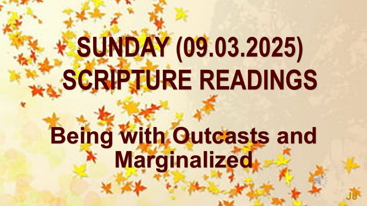 Youtube Scripture Reading Sunday (09.03.2025) Scripture Readings - YouTube