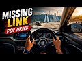 Missing Link | POV Experience Cable Bridge Views & Tunnel Thrills Mumbai - Pune expressway#pov #4k