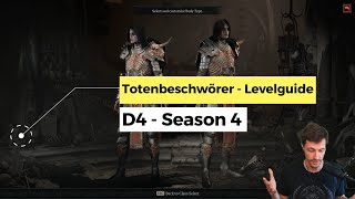 Diablo 4: Totenbschwörer Levelguide für Season 4 (1 bis 50, +Aspekte, +Talentbaum)