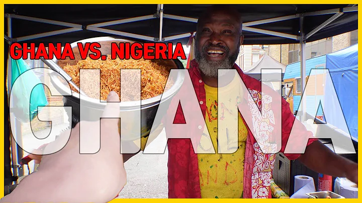 Nigeria vs. Ghana Who Makes Better jollof RIce? | Taste the World Without Leaving london (Ghana)