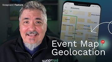 Swapcard Features ⚙️ Event Map Geolocation