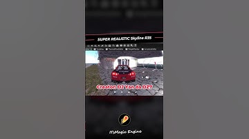 HE MADE HIS GAME 90% REALISTIC WHEN HE DID THIS!! #itsmagicengine #cargames3d #shortsyoutube