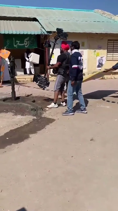 Gadar 2 shooting | BTS | #gadar2 #viral #behindthescene #actionscene