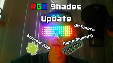 UPDATE | Arduino Controlled RGB LED Shades: Android app & Additional Memory Module