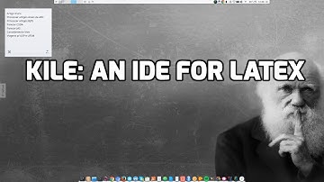 Kile: an IDE for LaTeX