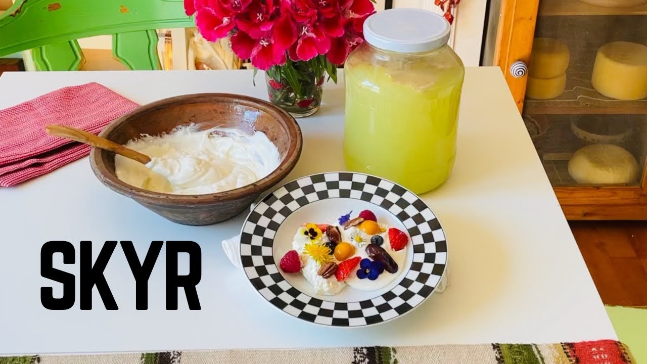 آموزش ماست پنیر ایسلندی به شکل حرفه ای 🥛🧀How to Make Skyr the Professional Way